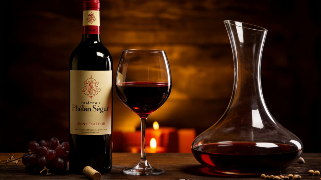 cabernet-sauvignon-rebsorte-phelan-segur-rotweinglas-weinflasche