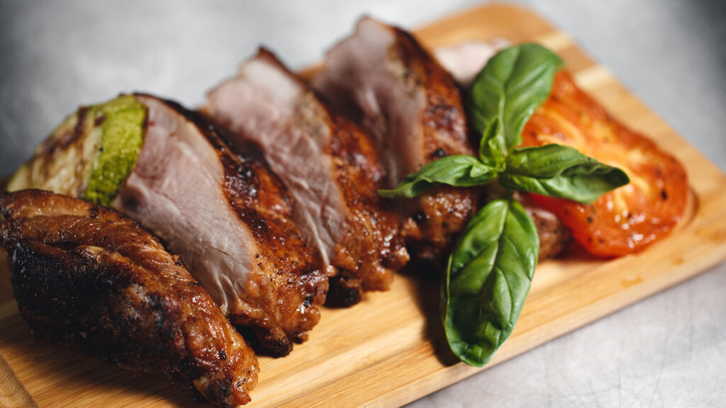 porc iberico grillé