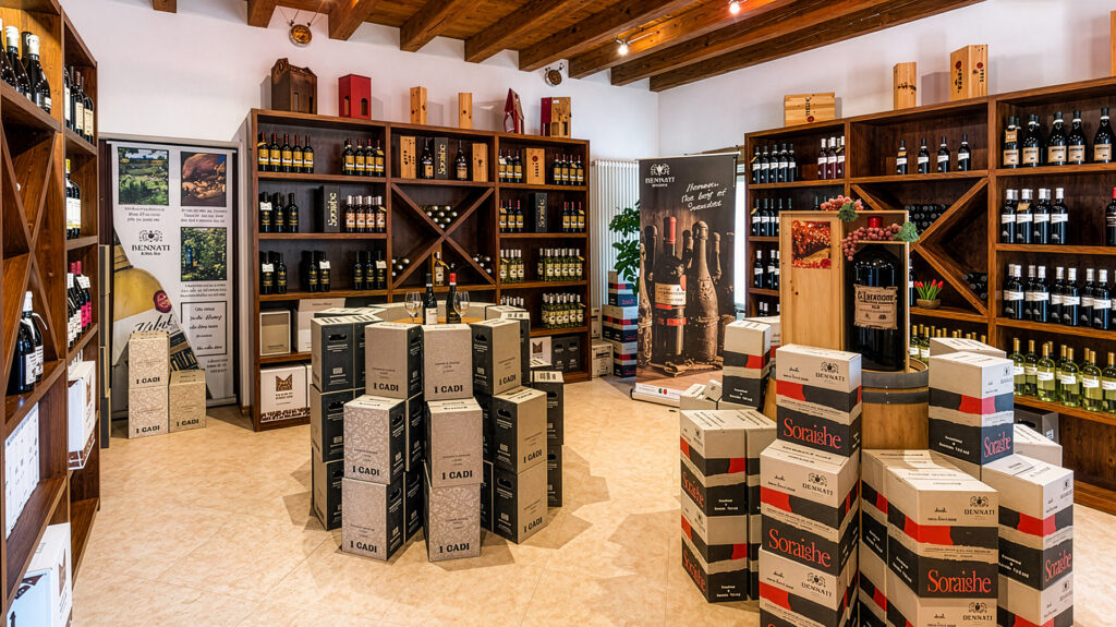 Casa-Vinicola-Bennati-Weingut-Verkaufsraum-Degustation