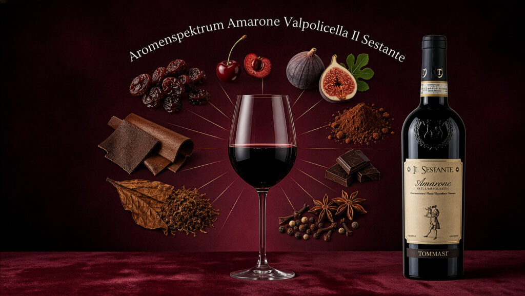 Tommasi-Viticoltori-Weingut-Aromenspektrum-Amarone Valpolicella Il Sestante