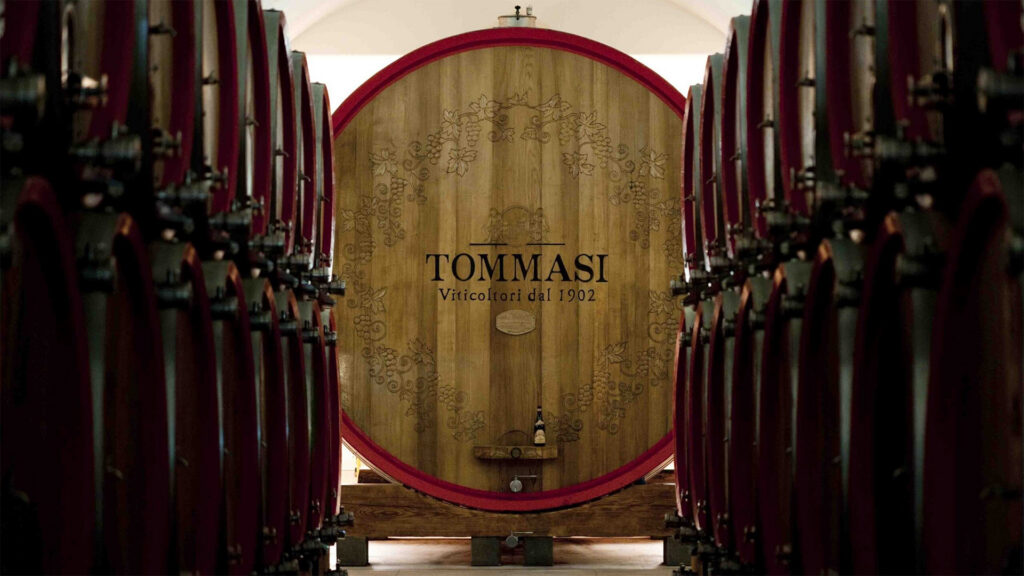 Tommasi-Viticoltori-Weingut-Weinkeller-Holzfässer