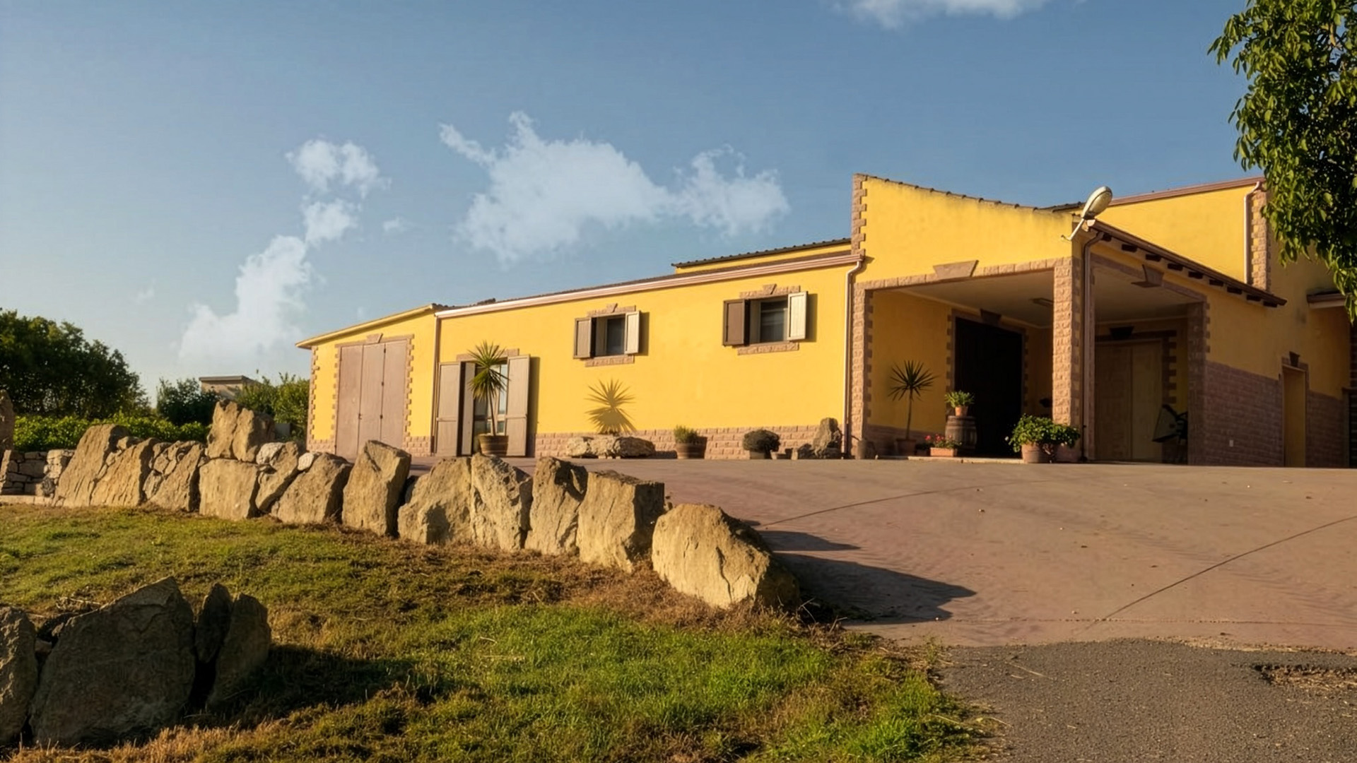 Vigne-Deriù-Sardinien-Weingut-Aussenansicht