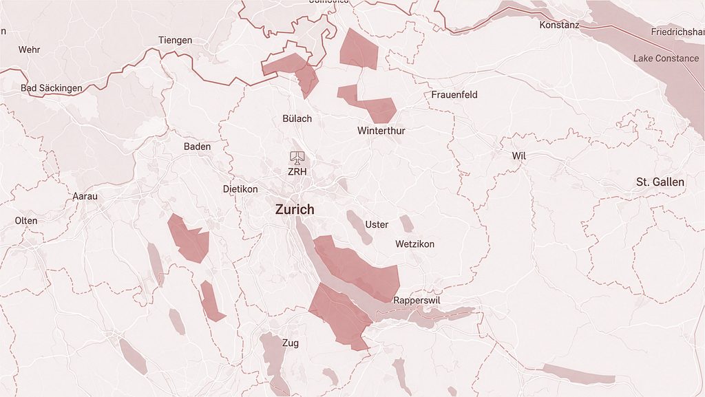Weinbauregion-Zürichsee-Region-Weinbaugebiete